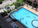 Swimmingpoolen p hotel Jed Pee Nong i Hua Hin.
