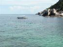 Der snorkles i Tanote Bay.