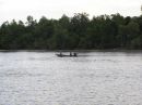 Fiskerbd i indsejlingen til Surat Thani.