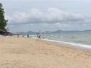 Stranden i Jomtien, hvor vi boede. Jomtien er en del af Pattaya, som ligger 5 km syd for selve Pattaya.